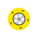 Tempstrip Messpunkt 5 Felder, 10er Pack