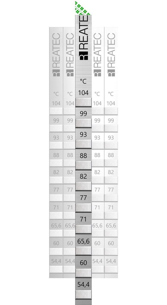 [001.SPX.10.XXX.0010] SPX reaStripe 10 professional, 10er Pack (37,8°C - 77°C)