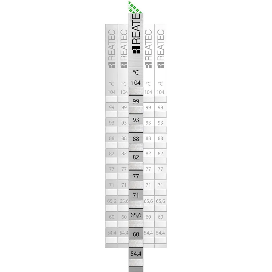 [001.SPX.10.XXX.0010] SPX reaStripe 10 professional, Pack of 10 (37,8°C - 77°C)