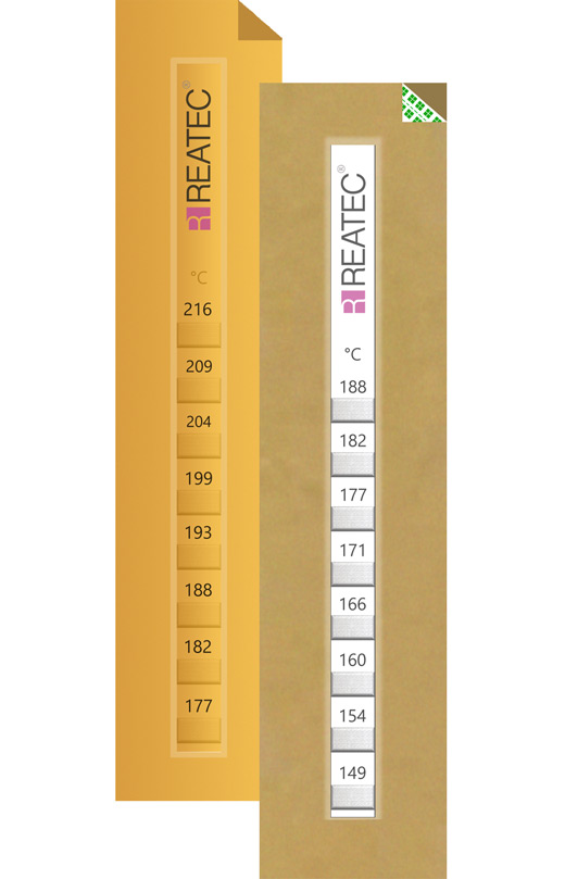 [002.SXP.08.XXX.0010] SXP reaStripe 8 protected, 10er Pack (93°C - 132°C)